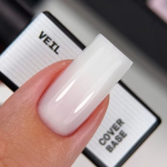 BIBLIOTEKA Cover Base №01 Veil – Semi-Transparent Milky, 10 ml