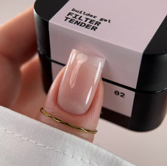 BIBLIOTEKA Builder Gel № 02 Tender FILTER – Soft, 30 ml