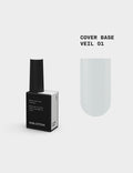 BIBLIOTEKA Cover Base №01 Veil – Semi-Transparent Milky, 10 ml