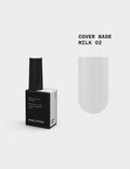 BIBLIOTEKA Cover Base №02 Milk – Milky White, 10 ml