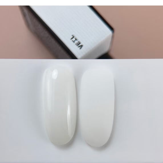 BIBLIOTEKA Cover Base №01 Veil – Semi-Transparent Milky, 10 ml