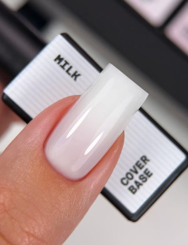 BIBLIOTEKA Cover Base №02 Milk – Milky White, 10 ml