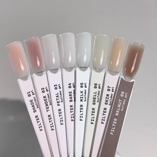 BIBLIOTEKA Builder Gel № 03 Petal FILTER – Soft Pink, 30 ml