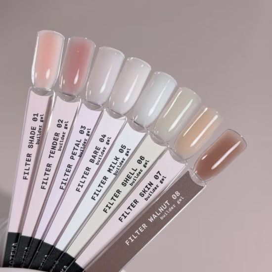 BIBLIOTEKA Builder Gel № 02 Tender FILTER – Soft, 30 ml