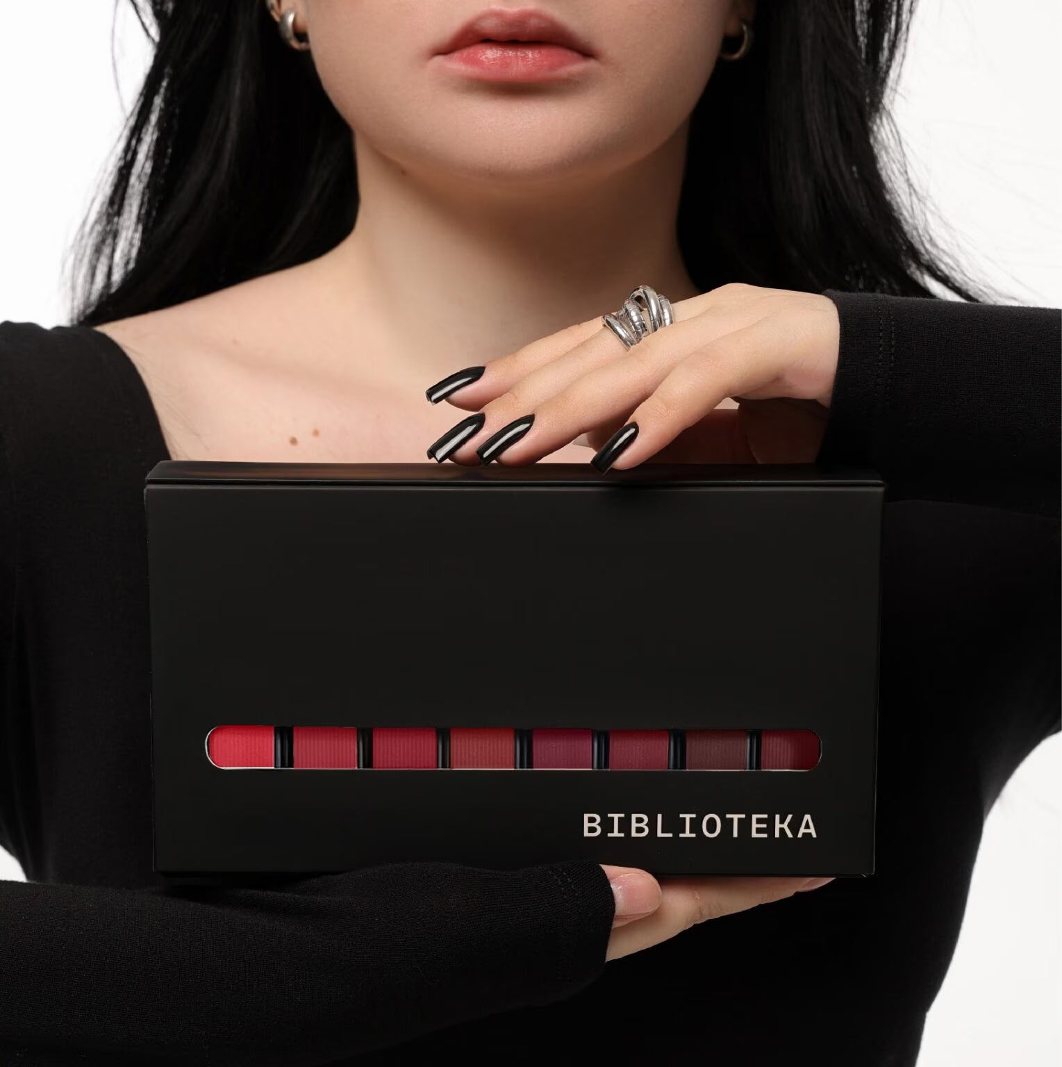 BIBLIOTEKA Gel Polish Set RED SPECTRUM № 41-48