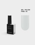 BIBLIOTEKA Gel Polish №02 Page – Pure White, 10 ml