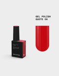 BIBLIOTEKA Gel Polish №06 Quote – Red, 10 ml
