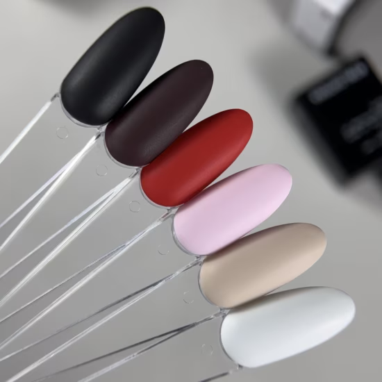 BIBLIOTEKA FOG TOP – Universal Matte Top Coat with a Sticky Layer, 10 ml