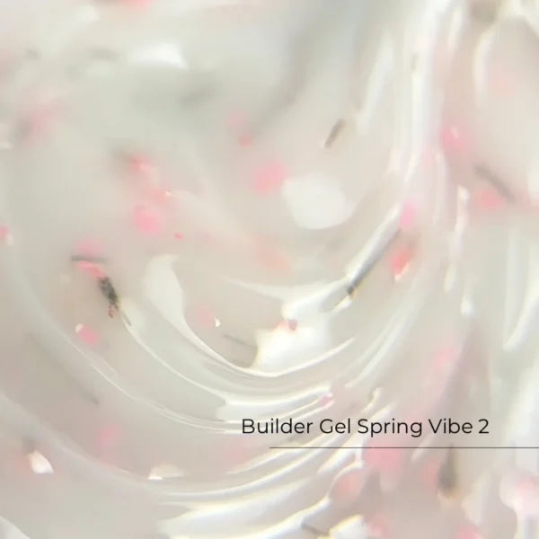 Builder Gel Spring Vibe №2 Crystal Professional HEMA & TPO Free 15ml