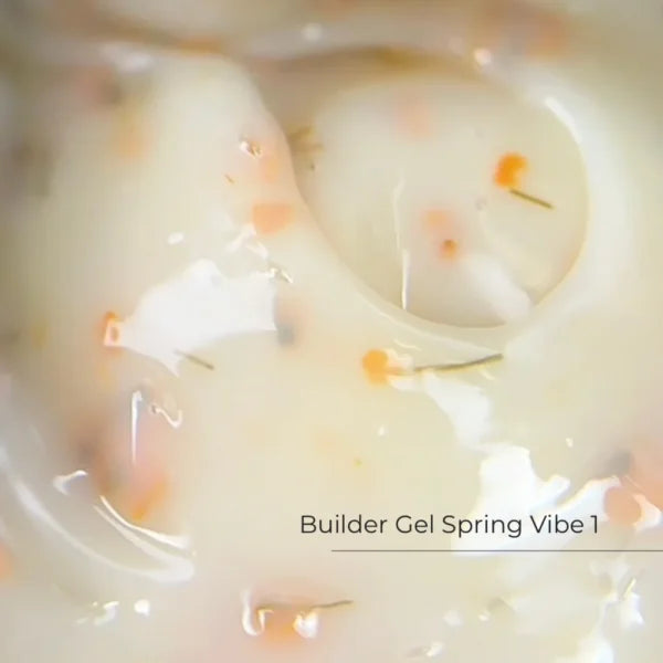 Builder Gel Spring Vibe №1 Crystal Professional HEMA & TPO Free 15ml